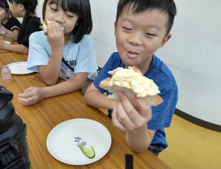 手作りおやつ「サンドイッチ」